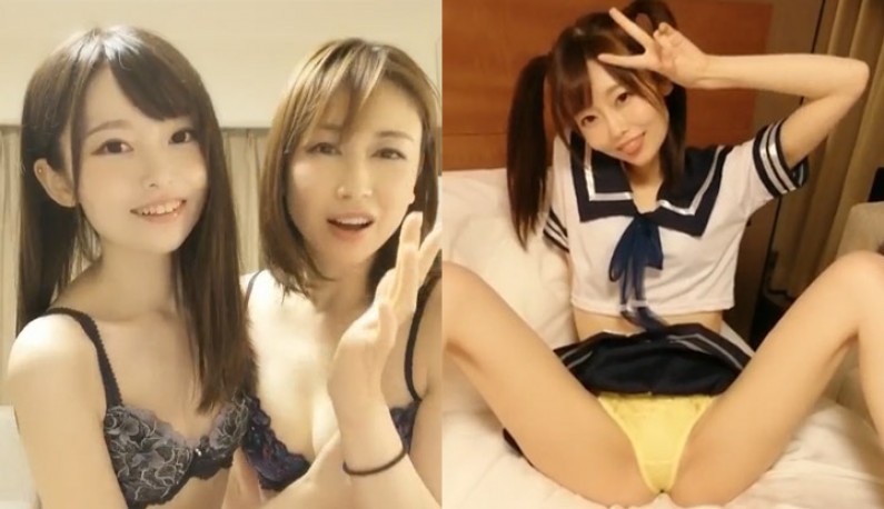 萝莉型人气女优AV西野多惠&amp;amp;林美玲携手直播嗨翻天❤ 分享入 行趣事、拍摄祕辛(3)