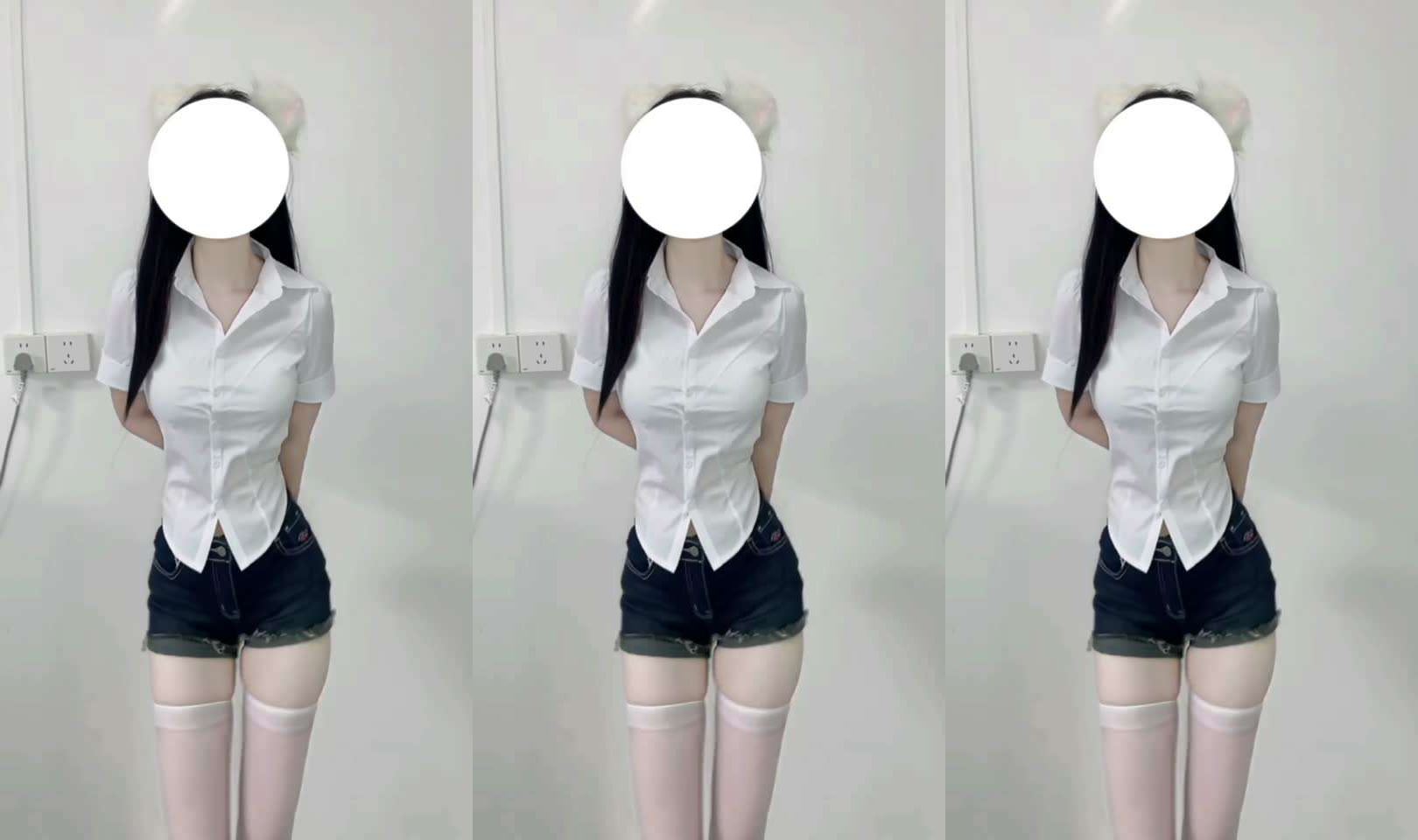 黑丝网袜翘臀白虎女神<span style="color: #ff5b82">自</span><span style="color: #ff5b82">慰</span>#剪辑#白虎#骚逼#机炮#挑逗#美臀