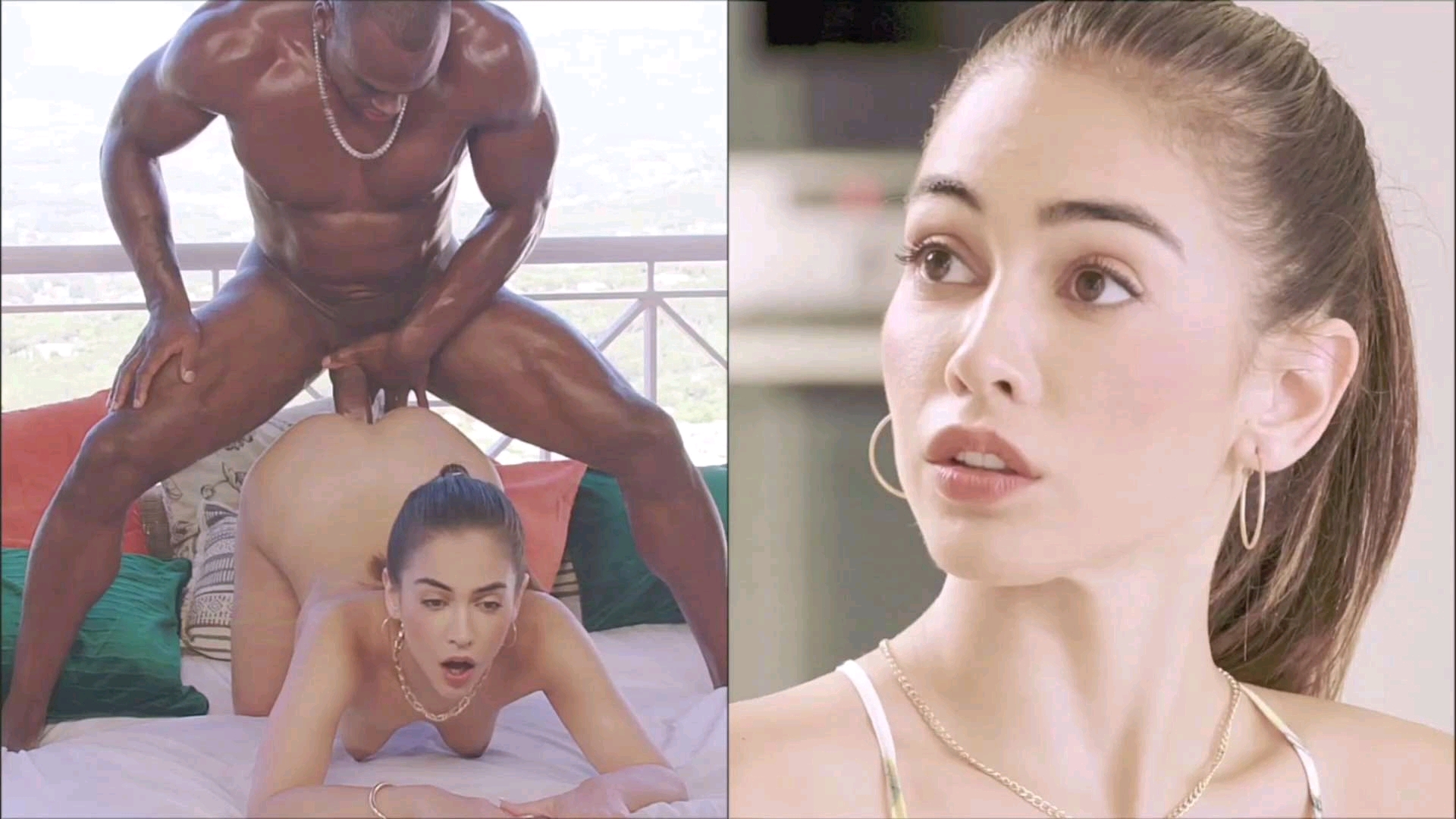 『中文字幕』身材娇小的妹妹抢了姐姐的<span style="color: #ff5b82">黑</span><span style="color: #ff5b82">人</span>巨根男友