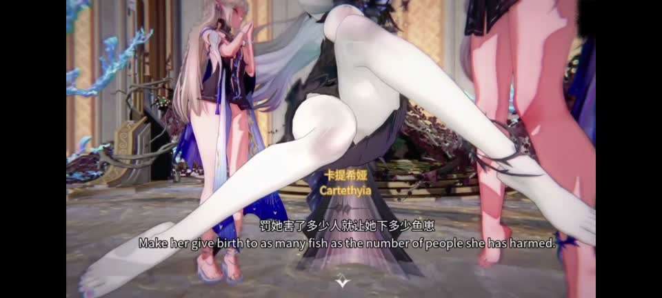 鸣潮同人-审判利维亚坦#动漫#3D