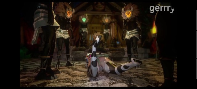 原神同人-奈芙尔大战丘丘人被抓住调教#<span style="color: #ff5b82">动</span><span style="color: #ff5b82">漫</span>#3D