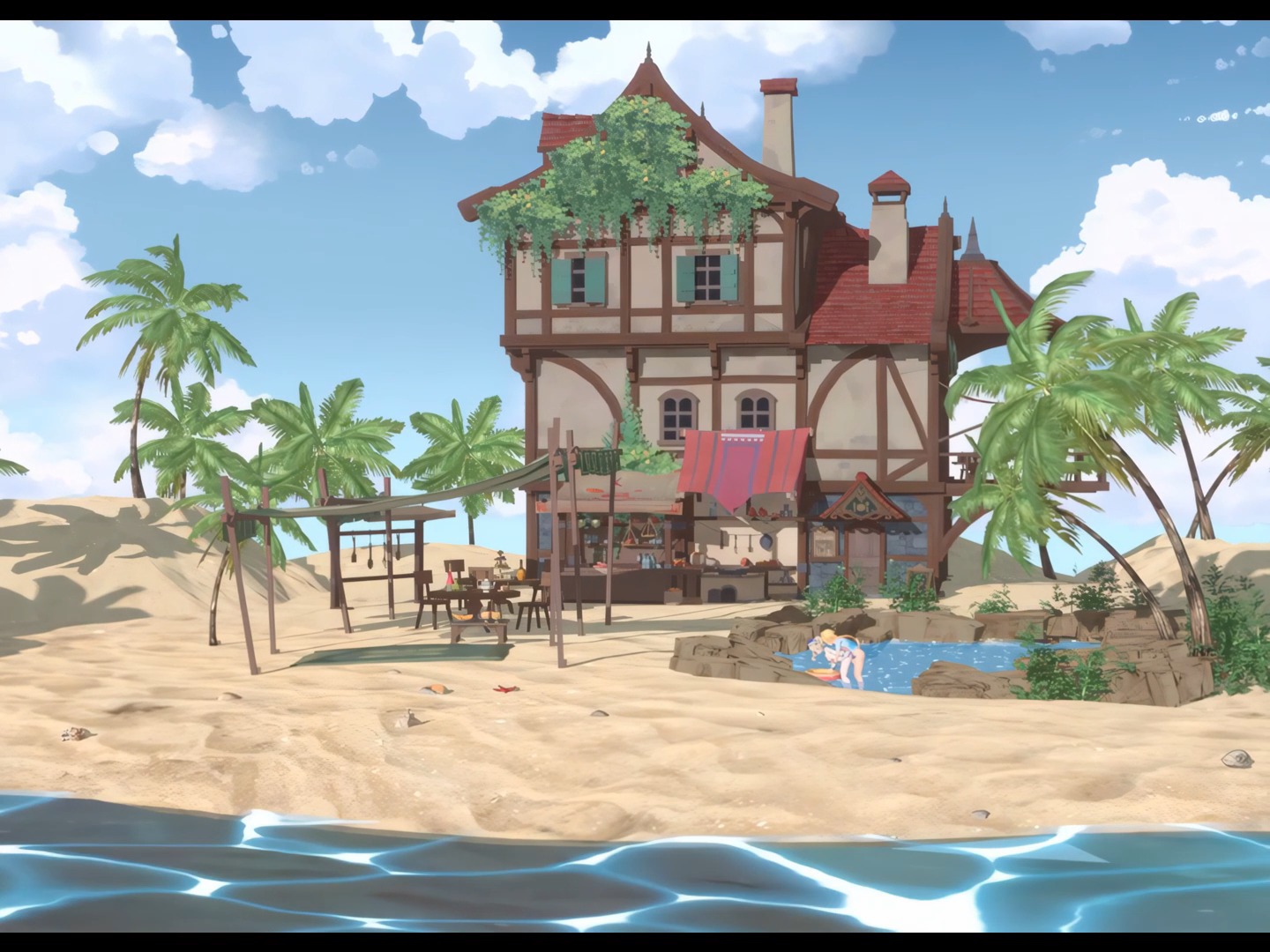 [Yuluer] 原神 芭芭拉&amp;珐露珊#动漫